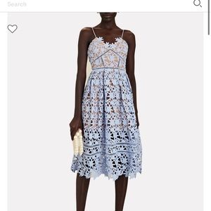 Self portrait midi dress